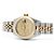 Rolex Orologio Combi da donna Datejust con diamanti originali e quadrante champagne gold D'oro - vista 19