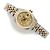Rolex Orologio Combi da donna Datejust con diamanti originali e quadrante champagne gold D'oro - vista 20