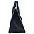 Prada Borsa Tote Media in Pelle Saffiano Nera Nero - vista 4