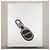 Dior Porta-chaves CD Icon em pele de vitelo grão preto - vista 3