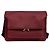 Marni Borsa a tracolla Trunk in nylon Saffiano Burgundy Medium Rosso - vista 4