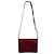 Marni Borsa a tracolla Trunk in nylon Saffiano Burgundy Medium Rosso - vista 5