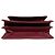 Marni Borsa a tracolla Trunk in nylon Saffiano Burgundy Medium Rosso - vista 7