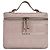 Dior Travel Cannage Embroidery Mesh Vanity Case Tote Bag Pink Large