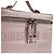 Dior Travel Cannage Embroidery Mesh Vanity Case Tote Bag Pink Large - view 9