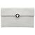 Miu Miu Clutch in cristallo bianca Bianco