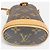 Louis Vuitton Borsa crossbody mini pouch pieghevole Marrone - vista 4
