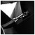 Loewe Borsa a tracolla Hammock Medium in vitello nero, tono argento - vista 10
