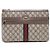 Gucci Ophidia GG Supreme Clutch Braun
