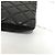 Chanel Clutch Caviar Classic Gold CC Logo Nera Nero - vista 8