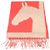 Hermès Sciarpa reversibile in cashmere Love Story Marrone - vista 10