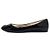 Roger Vivier Scarpe basse in vernice nera Nero