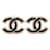 Chanel Orecchini CC Logo Black Gold Nero  - vista 1