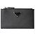 Prada Portacarte con zip e logo Triangle Nero - vista 2