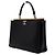 Chanel Borsa Tote Grande Black Coco Lux con tracolla a catena dorata Nero - vista 2