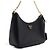 Prada Borsa hobo multi Re-Edition in pelle Saffiano nera con catena dorata - vista 4