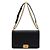 Chanel Borsa a tracolla Boy Large Flap in pelle d'agnello nera con catena dorata Crossbody