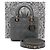 Sac Tote Petit Lady Dior My ABC Gris
