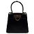 Salvatore Ferragamo Black Gancini Iconic Top Handle Small Kelly Bag