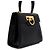 Salvatore Ferragamo Black Gancini Iconic Top Handle Small Kelly Bag - Ansicht 3