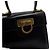 Salvatore Ferragamo Black Gancini Iconic Top Handle Small Kelly Bag - Ansicht 9