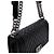Chanel Borsa a tracolla e spalla Boy Medium Flap in vitello verniciato nero con catena argentata - vista 10