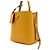 Prada Borsa Tote e Borsa a Tracolla Medium Yellow Saffiano Doblé Panier Giallo - vista 2