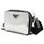 Prada Borsa a spalla e borsa a tracolla unisex in argento spazzolato - vista 2