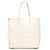 Burberry Borsa Tote e Borsa a Tracolla con Logo Stemma Ricamato Bianco - vista 4