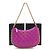 Chanel Borsa a tracolla hobo da donna in pelle di agnello viola con catena CC dorata Porpora