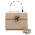 Salvatore Ferragamo Borsa Tote e Borsa a Tracolla Classic Kelly Beige con Logo Gancini Dorato Marrone