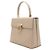 Salvatore Ferragamo Borsa Tote e Borsa a Tracolla Classic Kelly Beige con Logo Gancini Dorato Marrone - vista 2