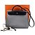 Hermès Borsa Tote e a tracolla Hardwear Blue Indigo in pelle