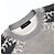 Givenchy Unisex Fleece-Sweatshirt mit Baseball-Print Silber - Ansicht 5
