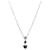 Gucci Collana Cuore Borchiata Argento Porpora  - vista 1