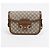 Horsebit 1955 Gucci Borsa a tracolla Small Horsebit GG Marrone - vista 2