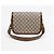 Horsebit 1955 Gucci Borsa a tracolla Small Horsebit GG Marrone - vista 4