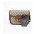 Horsebit 1955 Gucci Borsa a tracolla Small Horsebit GG Marrone - vista 7