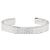Maison Martin Margiela Bracciale Rigido con Numero Inciso Argento - vista 4