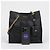 Prada Borsa a tracolla con catena in Vitello Daino Nero - vista 15