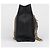 Prada Borsa a tracolla con catena in Vitello Daino Nero - vista 7