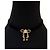 Miu Miu Collana Choker in Velluto con Nastro - vista 6