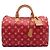 Louis Vuitton Borsa Speedy Monogram Bandouliere Tote Bag e Borsa a Tracolla in Special Red Rosso - vista 2
