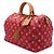 Louis Vuitton Borsa Speedy Monogram Bandouliere Tote Bag e Borsa a Tracolla in Special Red Rosso - vista 3