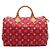 Louis Vuitton Borsa Speedy Monogram Bandouliere Tote Bag e Borsa a Tracolla in Special Red Rosso - vista 5