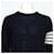 Thom Browne Diagonal Rundhals Strickpullover Unisex Blau  - Ansicht 2