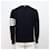 Thom Browne Diagonal Rundhals Strickpullover Unisex Blau  - Ansicht 4