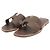 Hermès Sandali ciabatte ORAN da donna in Epsom Taupe Marrone - vista 3