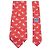 Hermès Red Silk Horse Pattern Tie - view 3