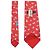 Hermès Red Silk Horse Pattern Tie - view 5